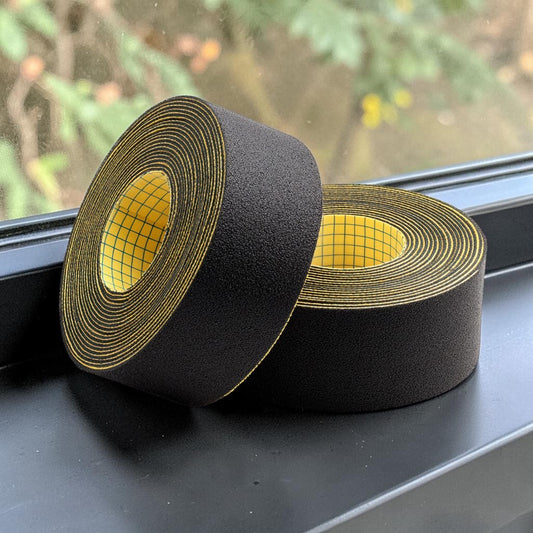 Brenf High-Density Foam Weather Stripping Tape (2 Rolls)